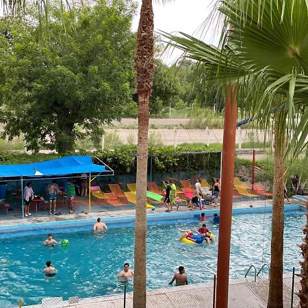 Hotel Y Balneario Ojo Caliente Camargo Buitenkant foto